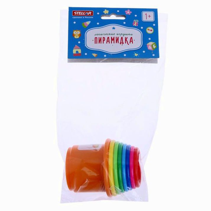 Картинка Развивающая игрушка «Занимательная пирамидка - 2», МИКС (№2399722) от магазина Мир детей Товары для Новорожденных