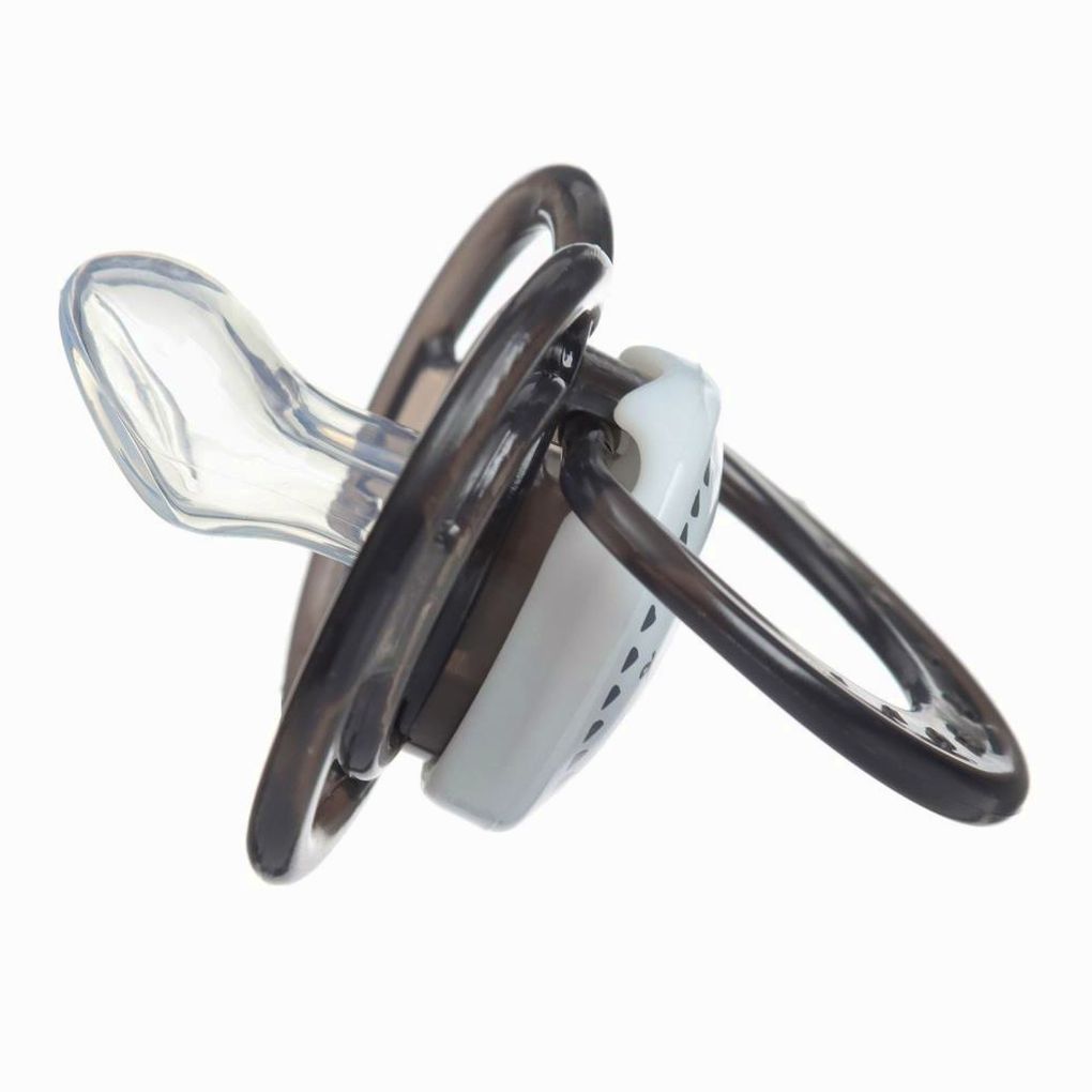 Картинка Соска- пустышка ортодотническая «Слоник» с колпачком, +0 мес., черный (№10095569) от магазина Мир детей Товары для Новорожденных