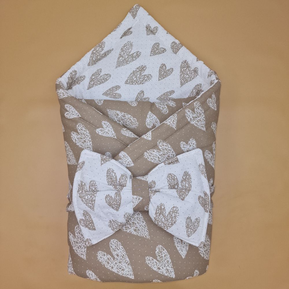 Комплект на выписку 2 пр: одеяло+бант-подушка (бязь) артикул анонс 1872б-1-2_м_30