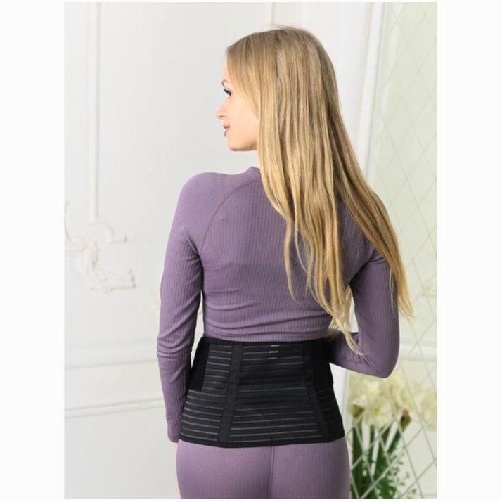 Картинка Бандаж-пояс универсальный, размер 116-120, цвет черный (№7044138) от магазина Мир детей Товары для Новорожденных