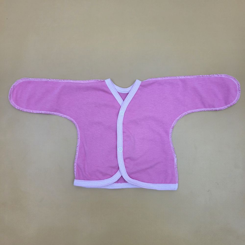 Распашонка №4 (кулирка, зашитая ручка, кнопки, швы наружу) (для маловесных) артикул анонс 15170-50МД