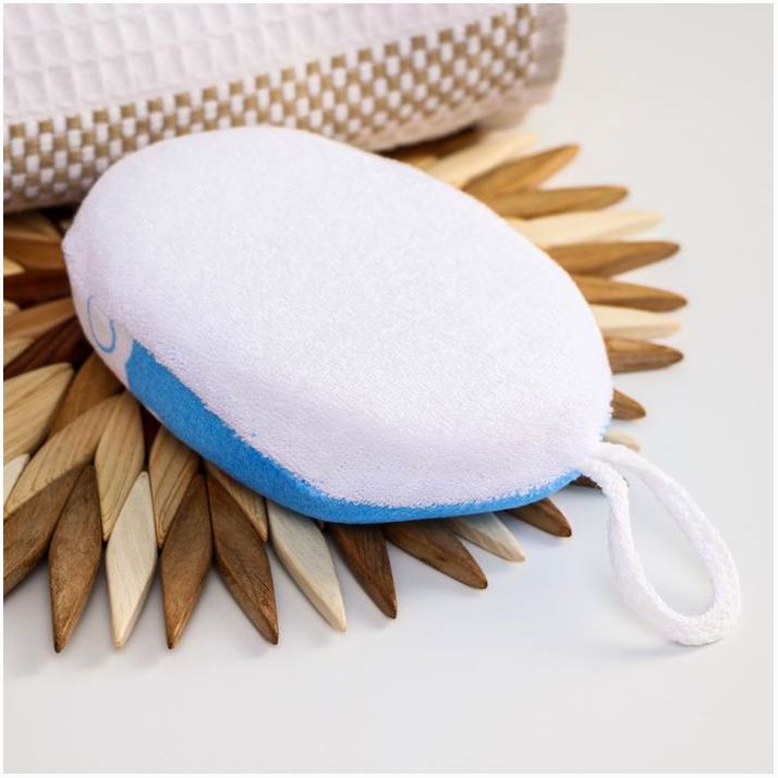 № 4756861 Мочалка детская, махровая «Уточка»