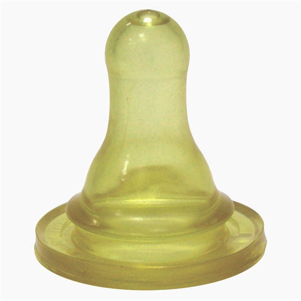 Соска (0-3 мес., латекс, круглая, мелкое отверстие) артикул анонс 1204С