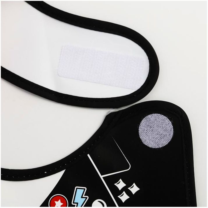 Картинка Нагрудник для кормления «Rock star» непромокаемый на липучке, с карманом (№5470189) от магазина Мир детей Товары для Новорожденных