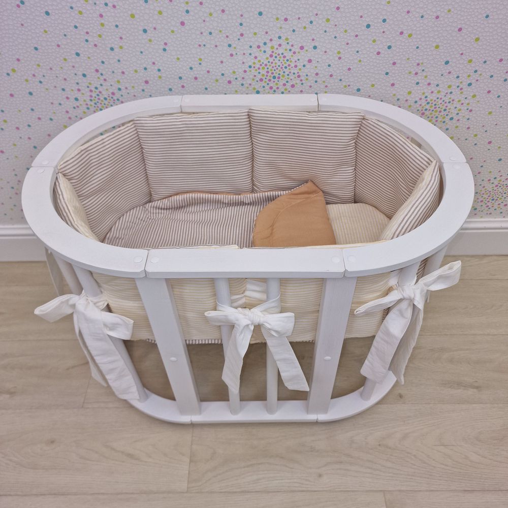 Пеленка для новорожденного с кружевами (бязь) артикул анонс КуклКПБ3_46