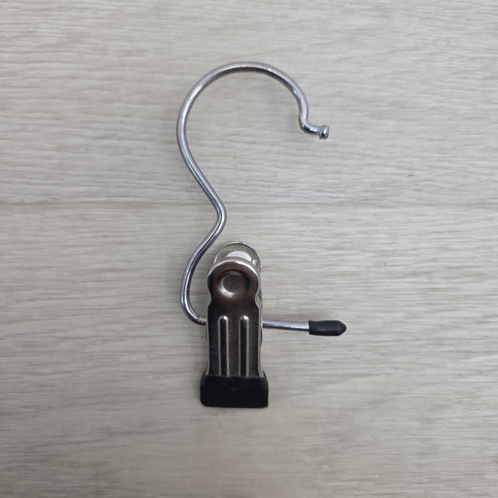 Вешалка прищепка метал хром артикул анонс ВешПрищ