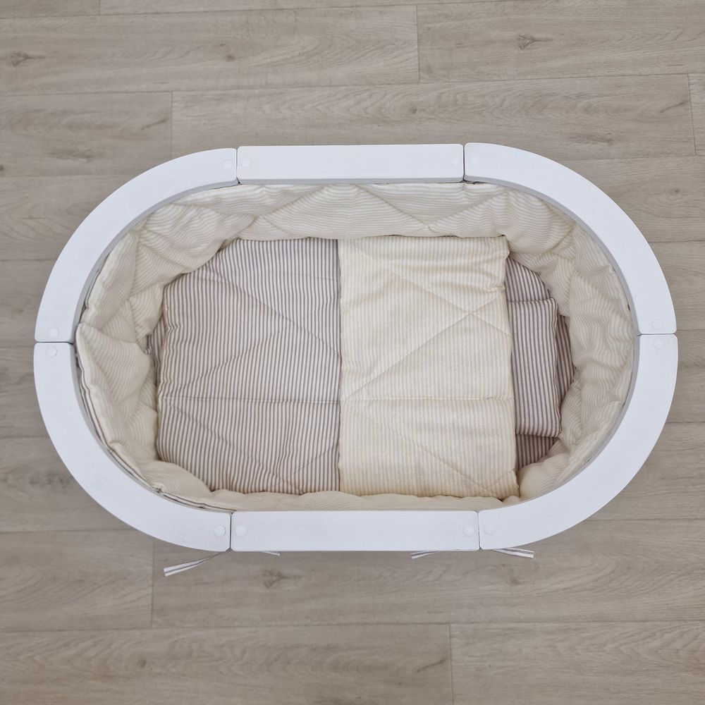 Пеленка для новорожденного с кружевами (бязь) артикул анонс КуклКПБ5_31