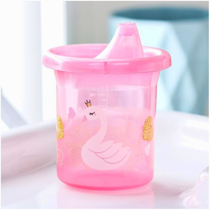 Картинка Поильник детский «Самая милая» с твёрдым носиком 200 мл, цвет розовый (№3721465) от магазина Мир детей Товары для Новорожденных