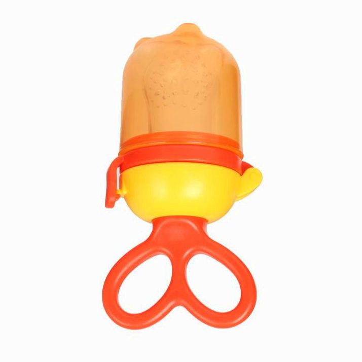 Изделие для прикорма с силиконовой сеточкой, вращающийся поршень, цвет оранжевый артикул анонс 2589852