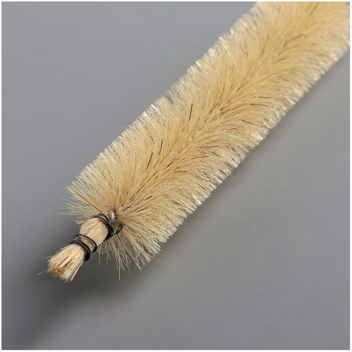 Картинка Ёршик пробирочный из натуральной щетины, 3,5?3,5?33,5 см, цвет МИКС (№2154017) от магазина Мир детей Товары для Новорожденных