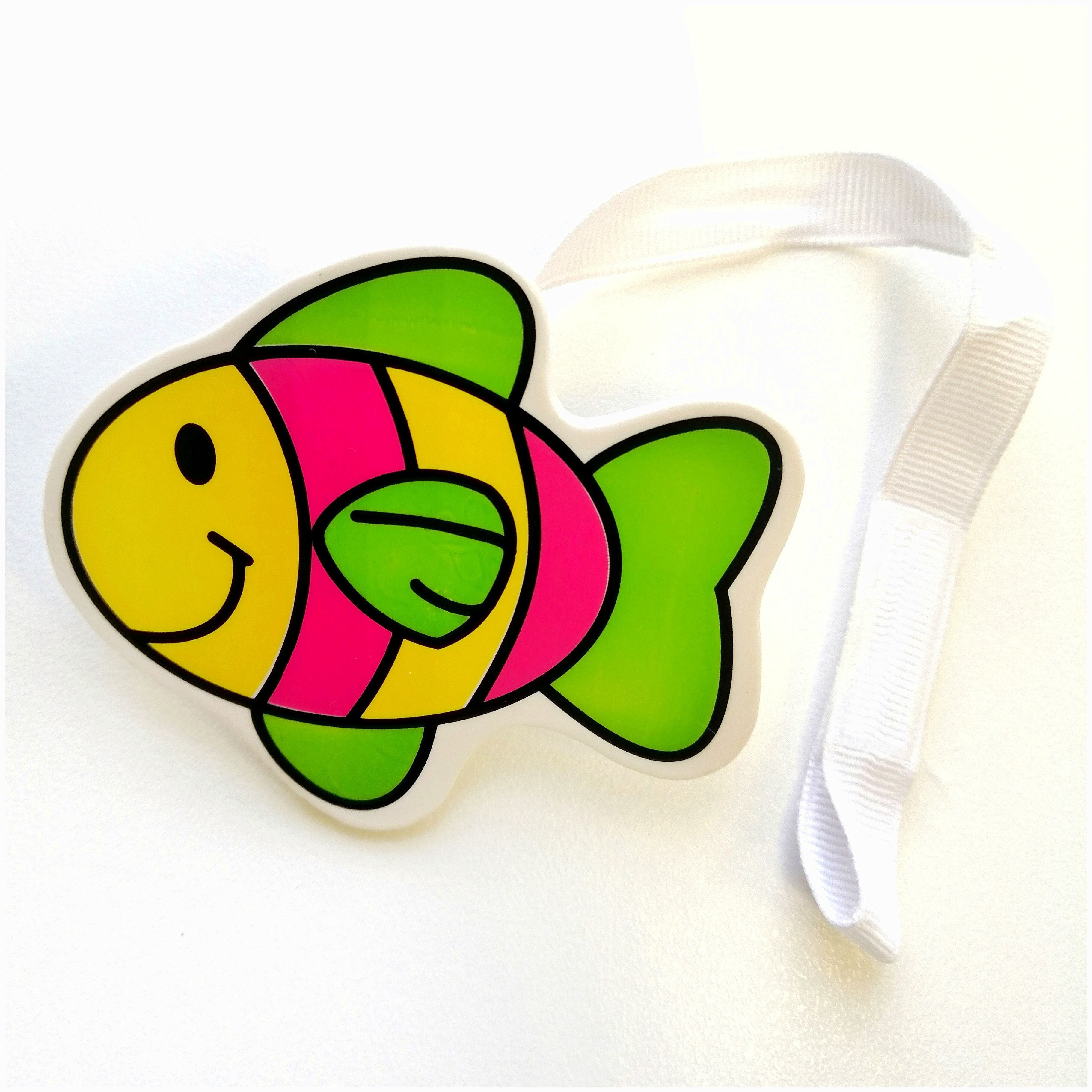 Держатель для пустышки на ленточке с прищепкой 