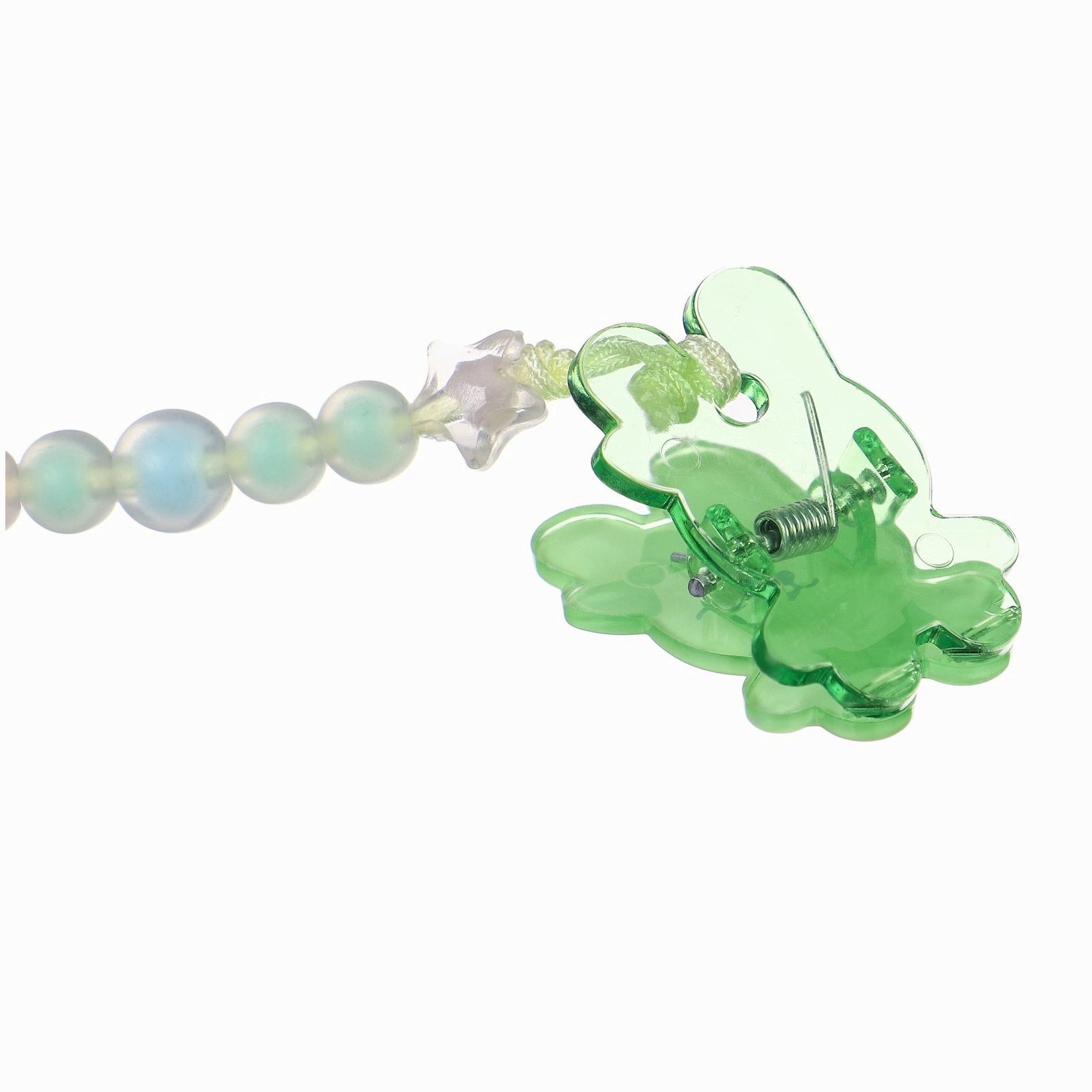 Картинка Держатель для пустышки «Зайка», цвет зеленый (№9844086) от магазина Мир детей Товары для Новорожденных