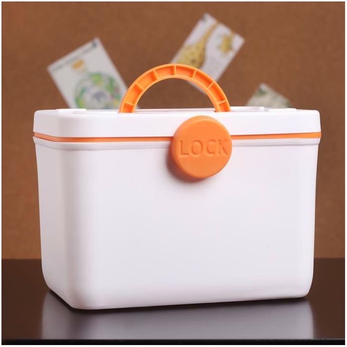 Аптечка с вкладышем, 22?14,5?15 см, цвет МИКС артикул анонс 5182429