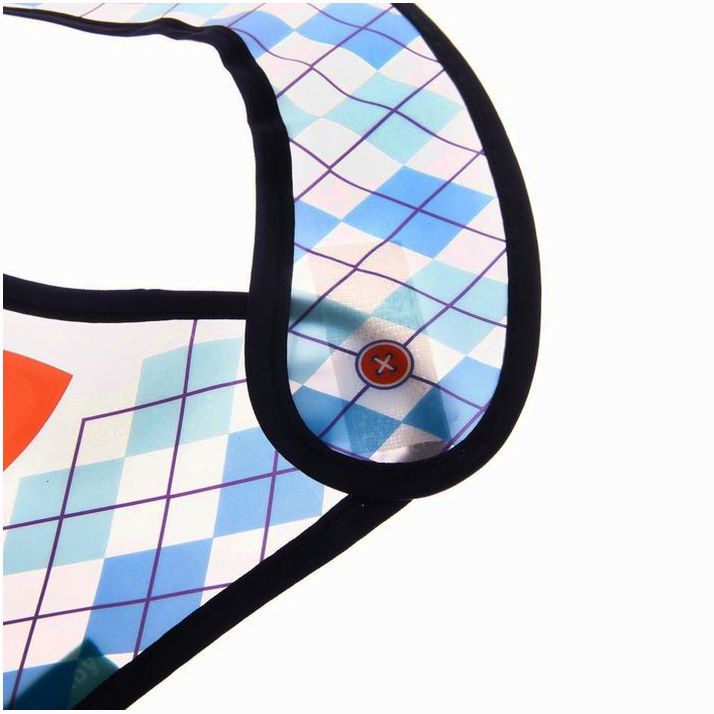 № 2237089 Нагрудник для кормления «Джентльмен» непромокаемый на липучке, с карманом