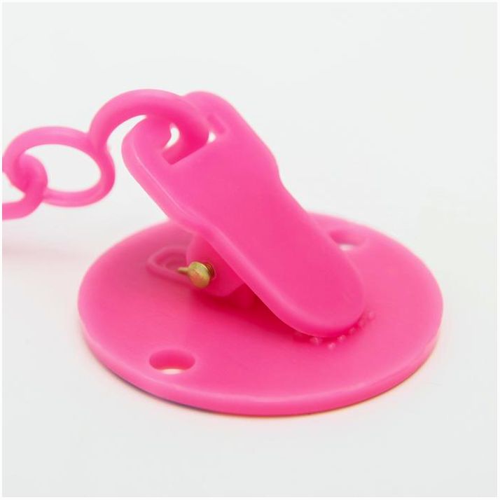 Картинка Держатель для соски - пустышки «ТРЕНД. Лапочки», на цепочке, виды МИКС (№4733689) от магазина Мир детей Товары для Новорожденных