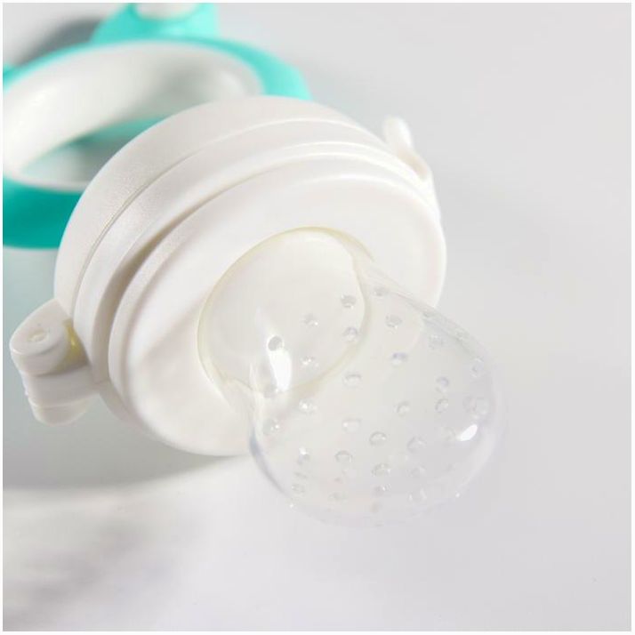 Картинка Ниблер с силиконовой сеточкой, вращ.поршень, цвет зеленый (№4780627) от магазина Мир детей Товары для Новорожденных