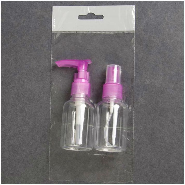 Картинка Набор для хранения, 2 предмета, 50 мл, цвет белый/прозрачный (№833969) от магазина Мир детей Товары для Новорожденных