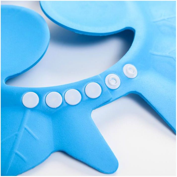 Картинка Козырек для купания «Листочки», цвет МИКС для мальчика (№6913458) от магазина Мир детей Товары для Новорожденных