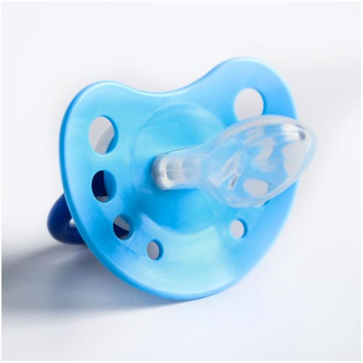 № 4560025 Соска - пустышка силиконовая ортодонтическая «Панда», от 3 мес