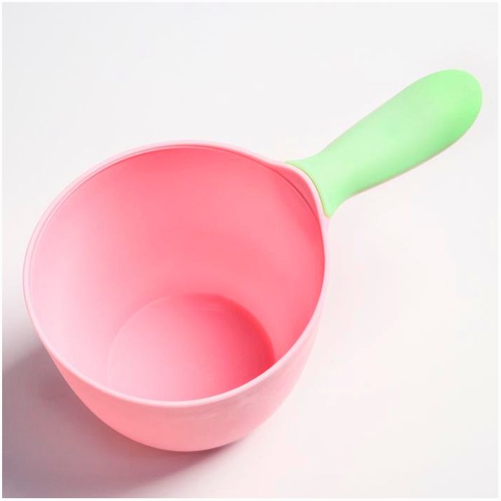 № 2825358 Ковш для купания и мытья головы, детский банный ковшик, хозяйственный , 500 мл., цвет МИКС