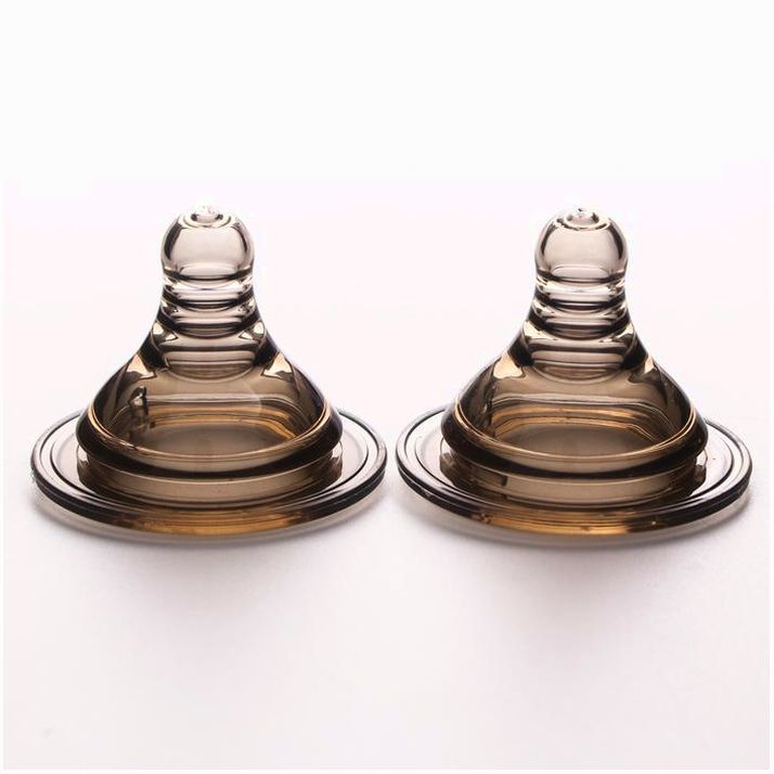 Набор силиконовых сосок, 2 шт., широкое горло, +0 мес., медленный поток артикул анонс 4770869