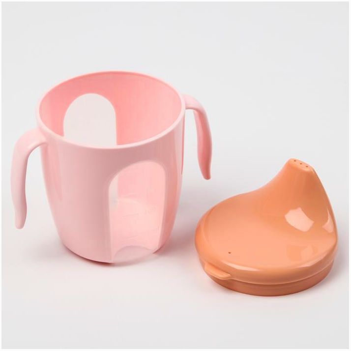 Картинка Поильник детский с твёрдым носиком Protect Me, 200 мл, цвет розовый (№7386897) от магазина Мир детей Товары для Новорожденных