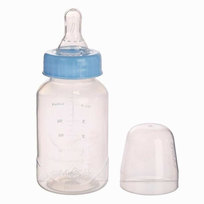 № 2969790 Бутылочка для кормления, классическое горло, 150 мл., от 0 мес., цвет голубой