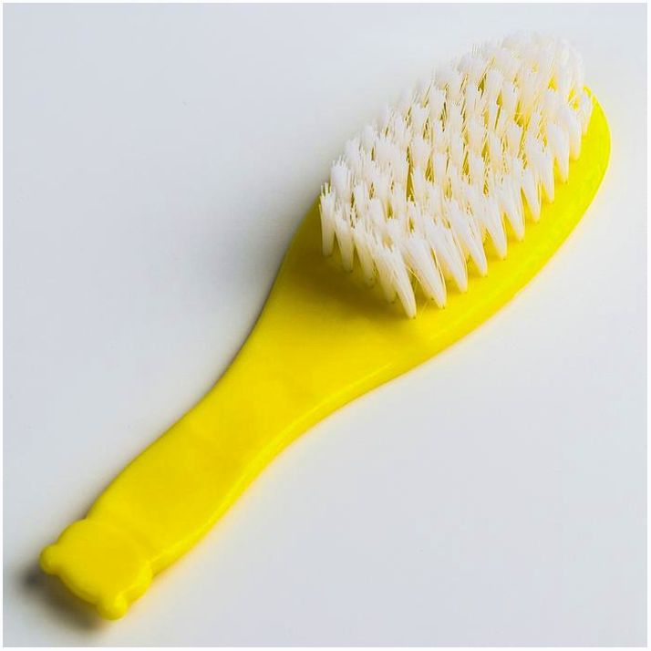Щетка детская, для ухода за волосами, цвет желтый артикул анонс 5276674