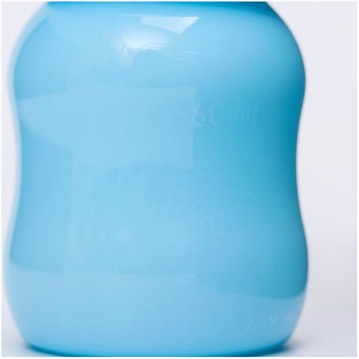 Картинка Бутылочка для кормления, 60 мл., от 0 мес., медленный поток, цвет голубой (№4729887) от магазина Мир детей Товары для Новорожденных