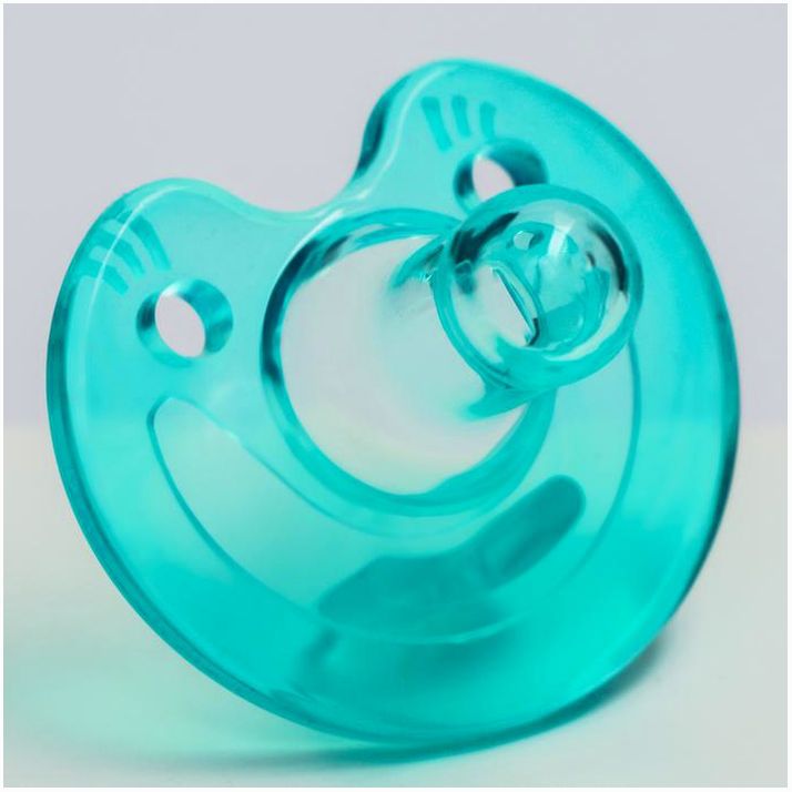 Картинка Пустышка цельносиликоновая «Улыбка», от 0 мес., цвета МИКС (№2932133) от магазина Мир детей Товары для Новорожденных