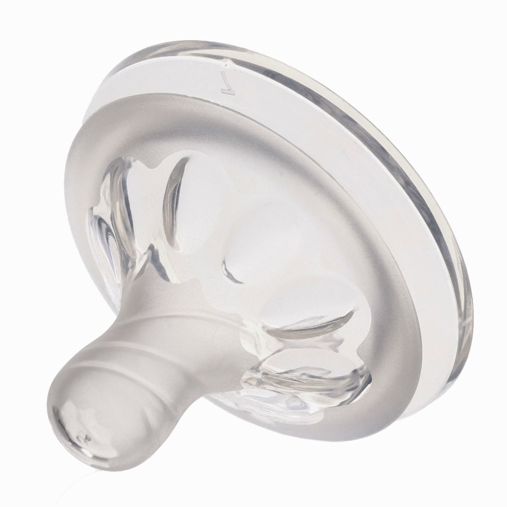 Картинка Соска для бутылочки, +3 мес, Natural, широкое горло 50мм., физиологическая №2 (№9824205) от магазина Мир детей Товары для Новорожденных