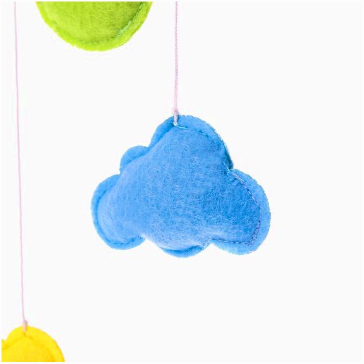 Картинка Подвеска с мягкими игрушками «Птичка», без кронштейна (№3739698) от магазина Мир детей Товары для Новорожденных