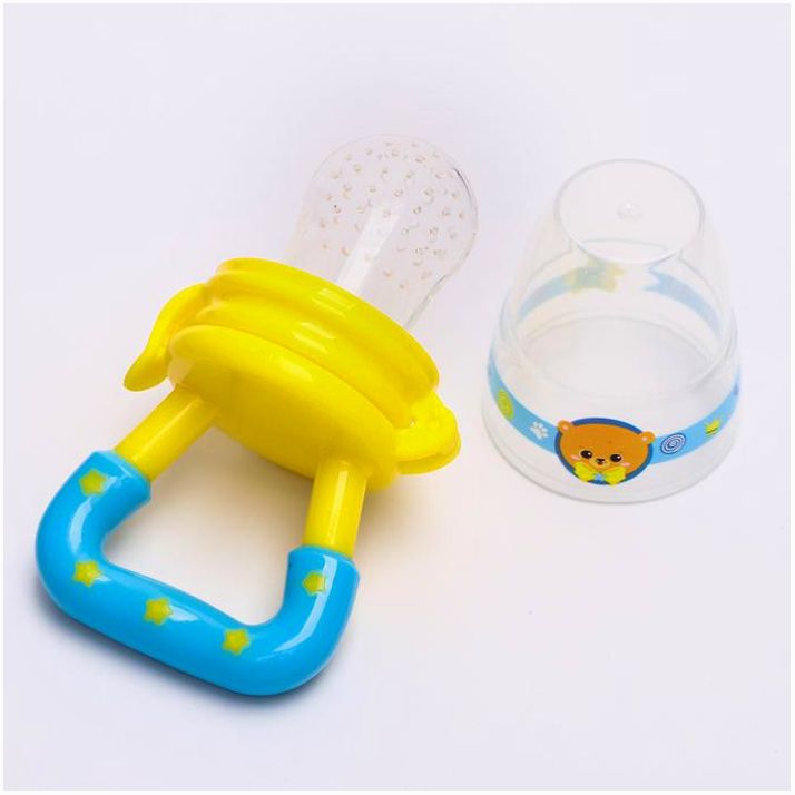 Картинка Ниблер для прикорма с силиконовой сеточкой «Мишка принц» (№4982288) от магазина Мир детей Товары для Новорожденных