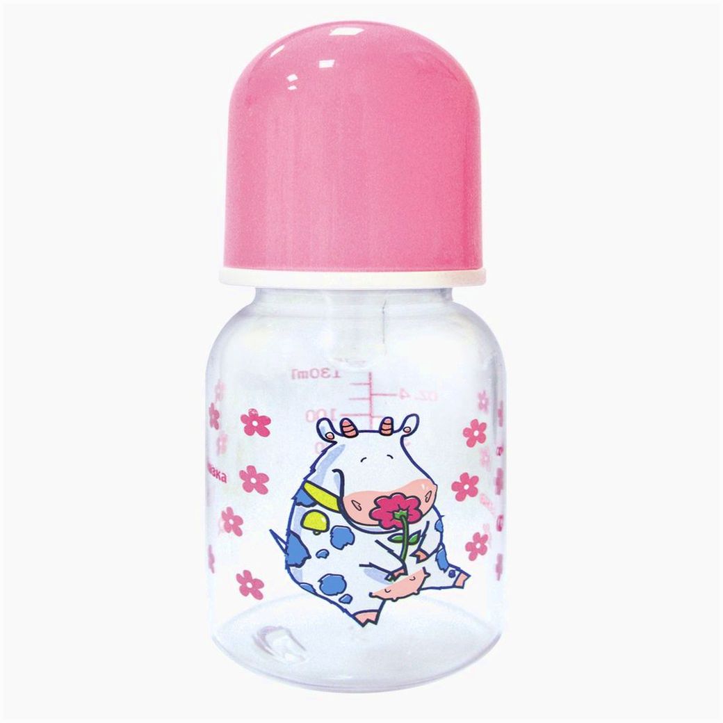 № 1142С Бутылочка классическая (пластик, силиконовая соска)