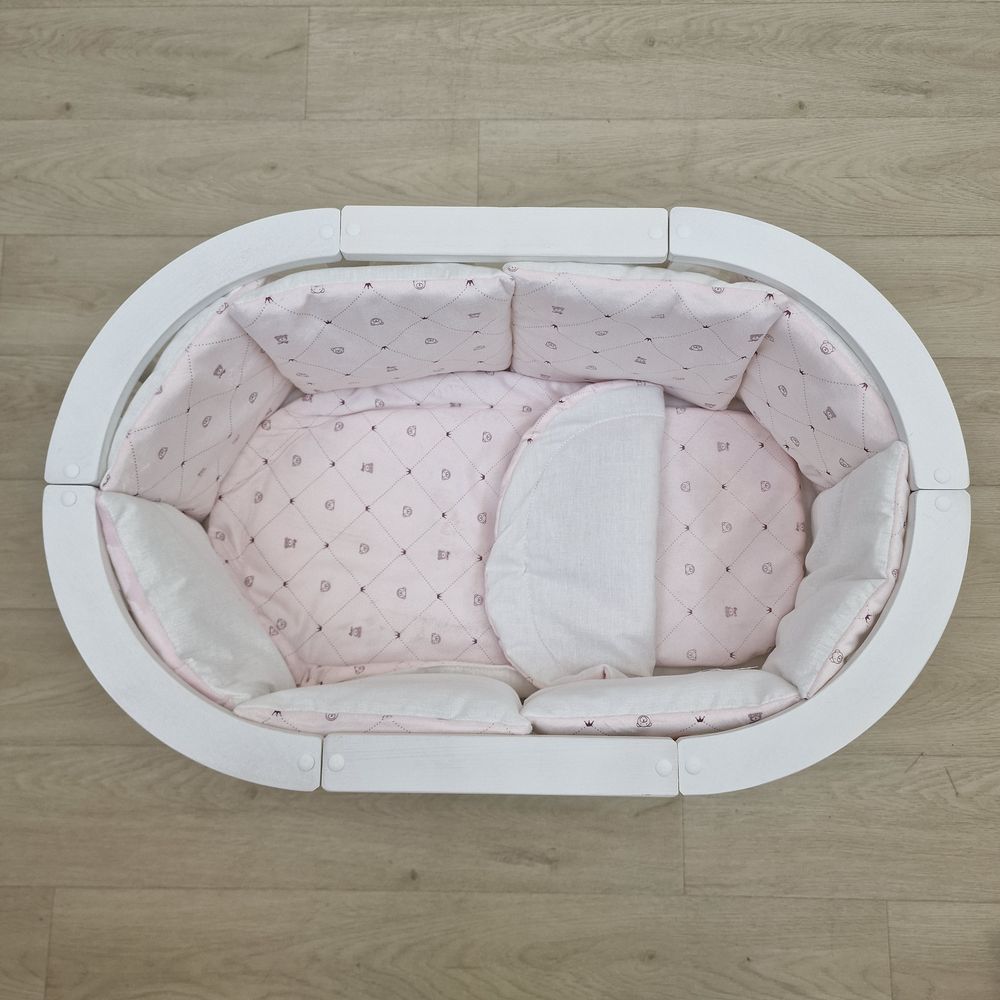 Пеленка для новорожденного с кружевами (бязь) артикул анонс КуклКПБ4_16