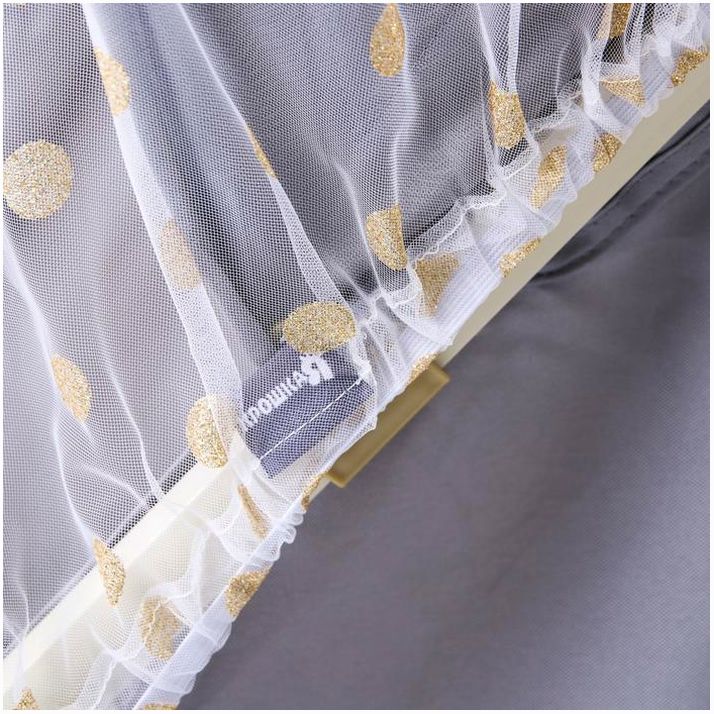 Картинка Москитная сетка на коляску универсальная «Золотой горошек» 100х130 см (№4733720) от магазина Мир детей Товары для Новорожденных