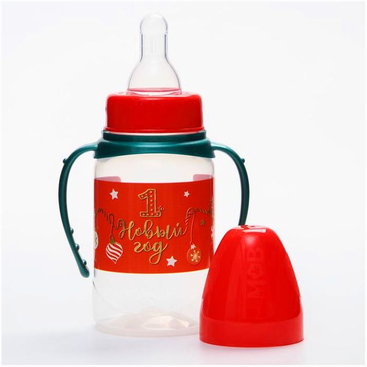 Картинка Бутылочка для кормления «Сказочная радость» 150 мл, цвет МИКС (№6858656) от магазина Мир детей Товары для Новорожденных