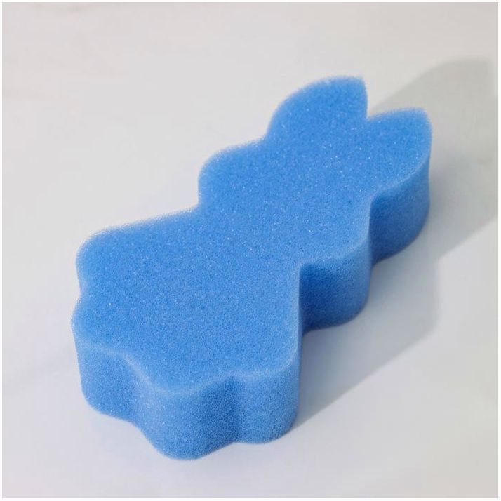 Картинка Губка для тела детская «Зайка», 14,5?9 см, цвет микс (№7662719) от магазина Мир детей Товары для Новорожденных