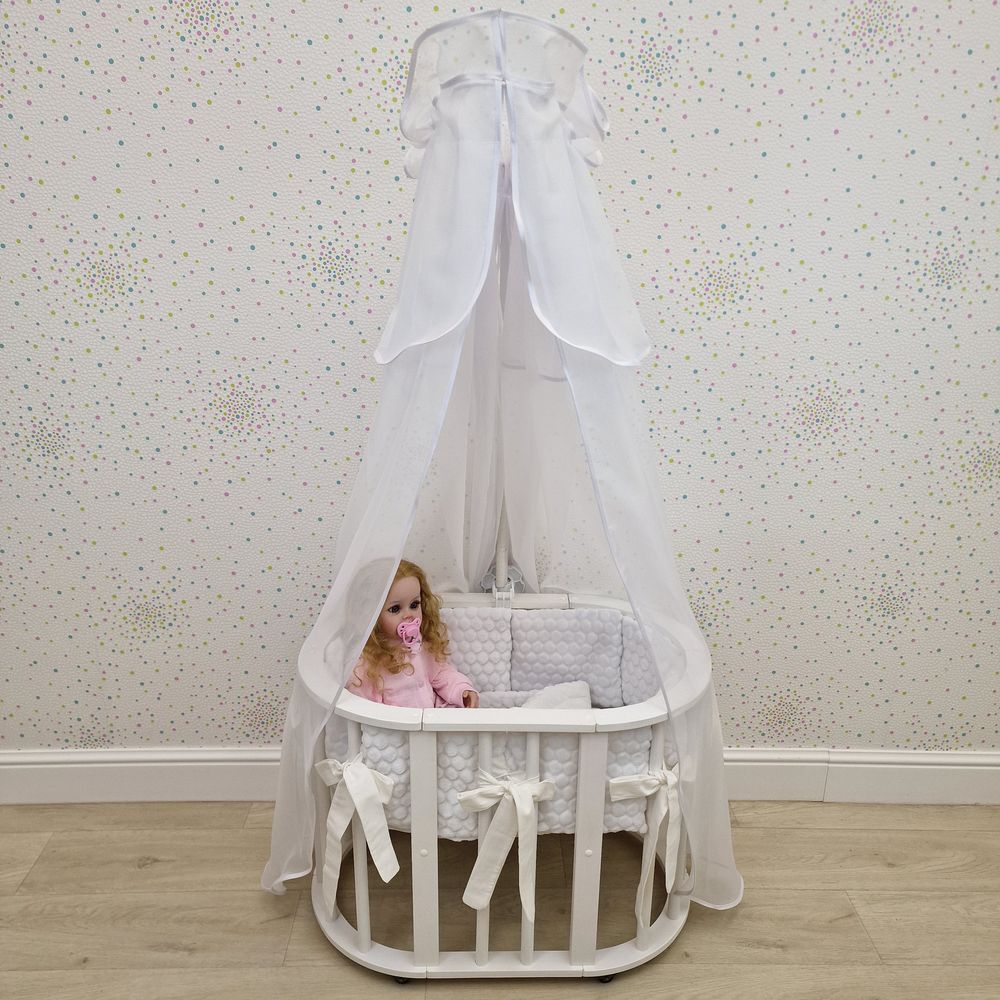 Пеленка для новорожденного с кружевами (бязь) артикул анонс КуклКПБ4_22