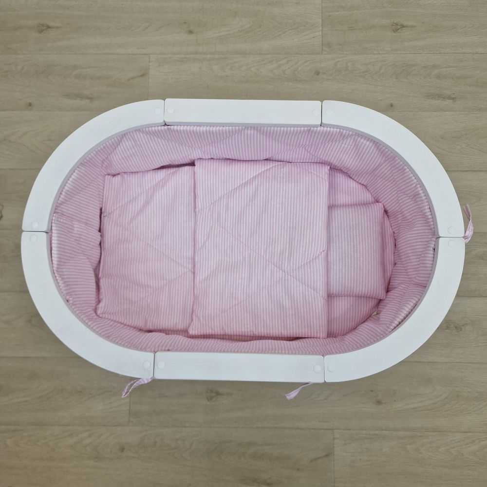 Пеленка для новорожденного с кружевами (бязь) артикул анонс КуклКПБ5_06