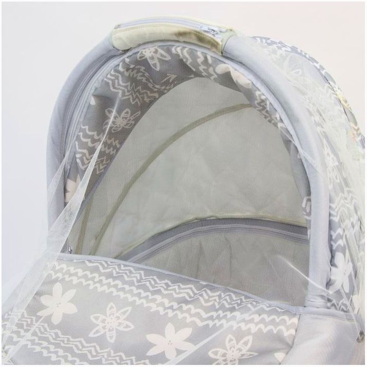 № 4940744 Универсальная москитная сетка на детскую коляску 100х140 см, цвет белый