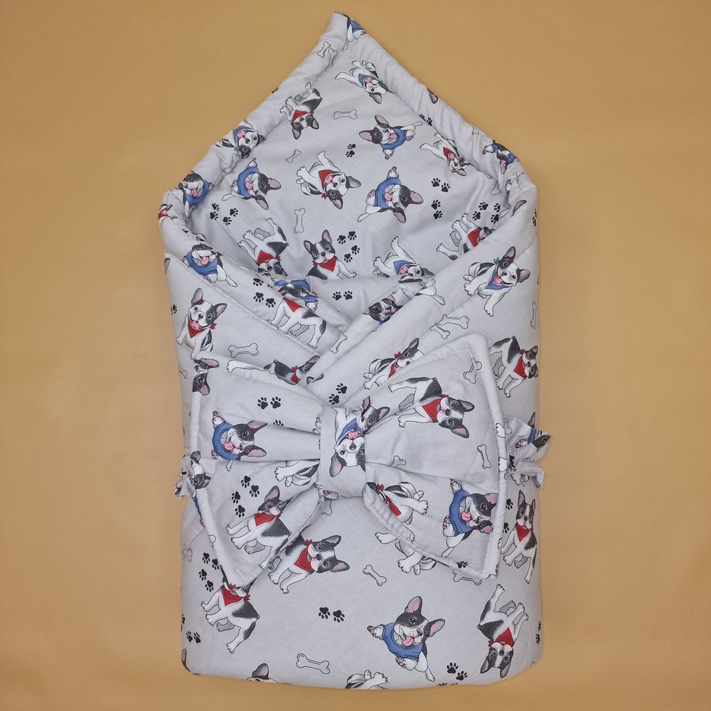 Комплект на выписку 2 пр: одеяло+бант-подушка (бязь) артикул анонс 1872б-0-1_м_02