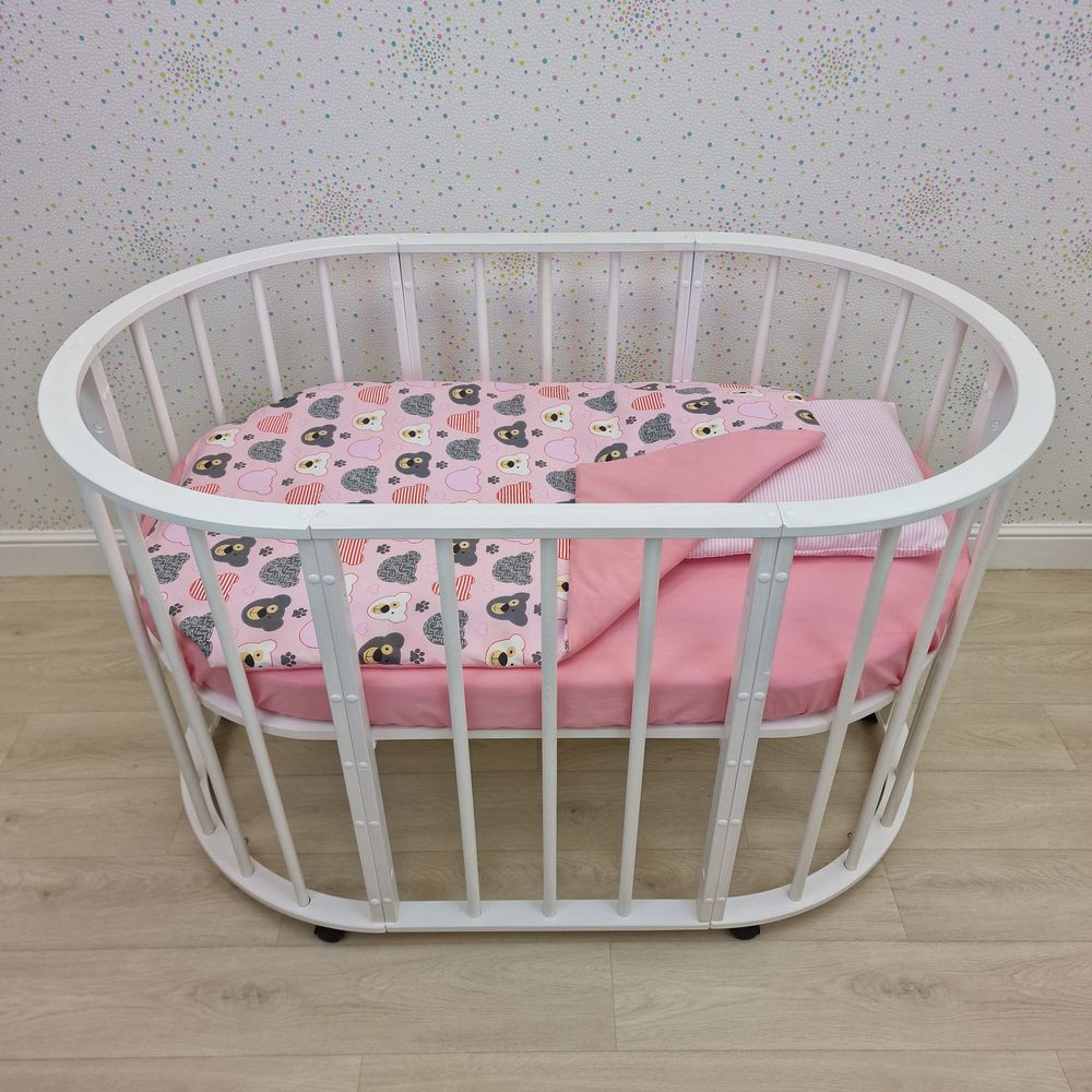 КПБ (пододеяльник + простыня + наволочка (бязь) овал артикул анонс 1122-О_08