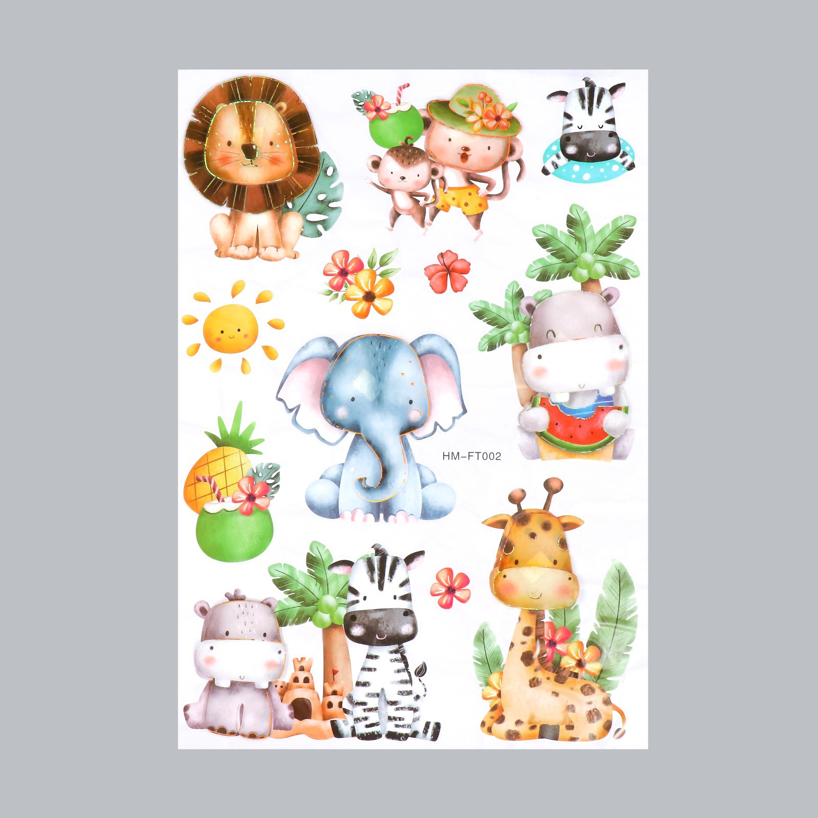 Наклейка пластик многослойная 