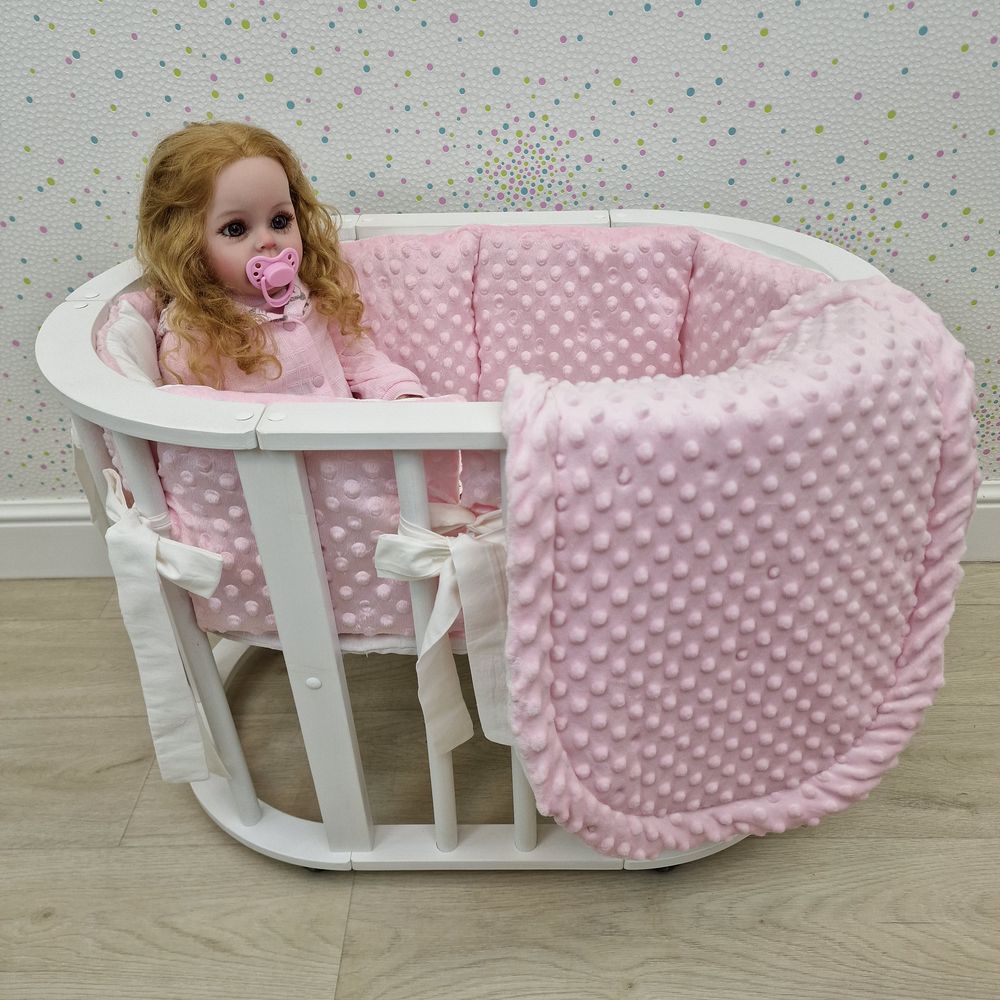 Пеленка для новорожденного с кружевами (бязь) артикул анонс КуклКПБ4_52