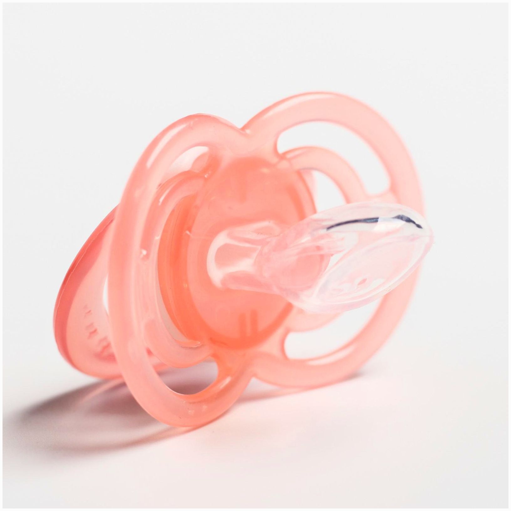 Картинка Набор ортодонтических пустышек, 2 шт., силикон, от 3 мес., цвет розовый (№4477264) от магазина Мир детей Товары для Новорожденных