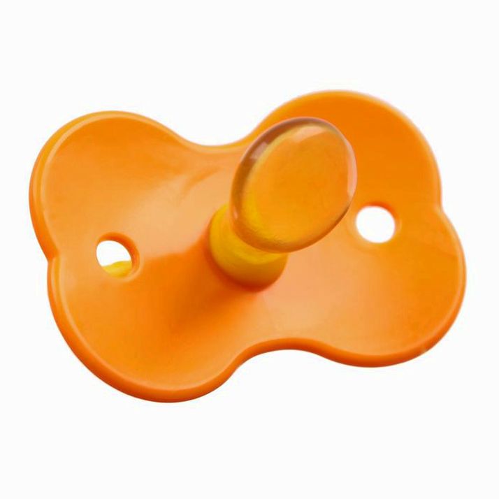 Картинка Соска - пустышка ортодонтическая, латекс, +0мес., цвет МИКС (№9223782) от магазина Мир детей Товары для Новорожденных