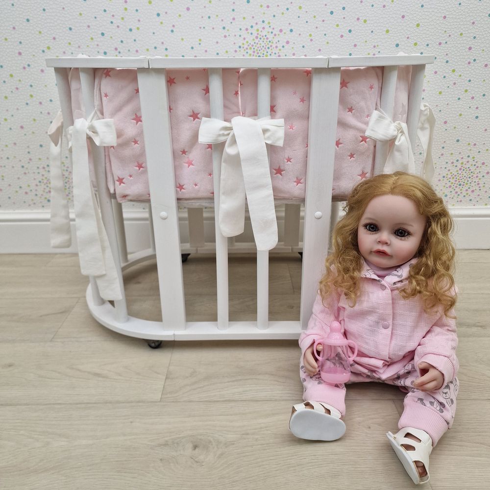 Пеленка для новорожденного с кружевами (бязь) артикул анонс КуклКПБ4_41