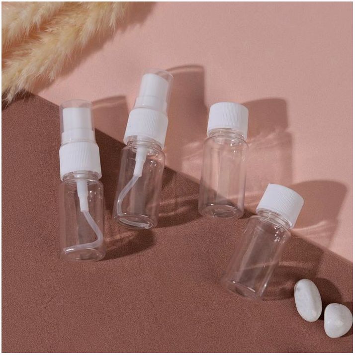 Набор для хранения, 4 предмета, цвет белый/прозрачный артикул анонс 1694469