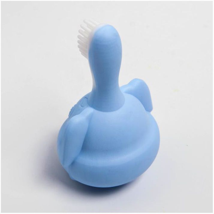 Картинка Детская зубная щетка, прорезыватель - массажер «Пёсик», силиконовая, цвет МИКС (№4313599) от магазина Мир детей Товары для Новорожденных